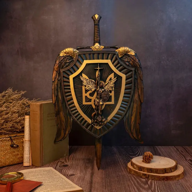Holy_Sword_Archangel_Michael_Shield_Wood_Carving_-_-4203711 Holy Sword Archangel Michael Shield Wood Carving