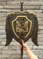 Holy_Sword_Archangel_Michael_Shield_Wood_Carving_-_-4203727 Holy Sword Archangel Michael Shield Wood Carving