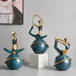 Home Decoration Abstract Art Resin girl Yoga Poses Figurine Yoga Lady Figure Statue Studio Decor Ornament c079ba29 ffab 462f ae93 d55d01d9e833