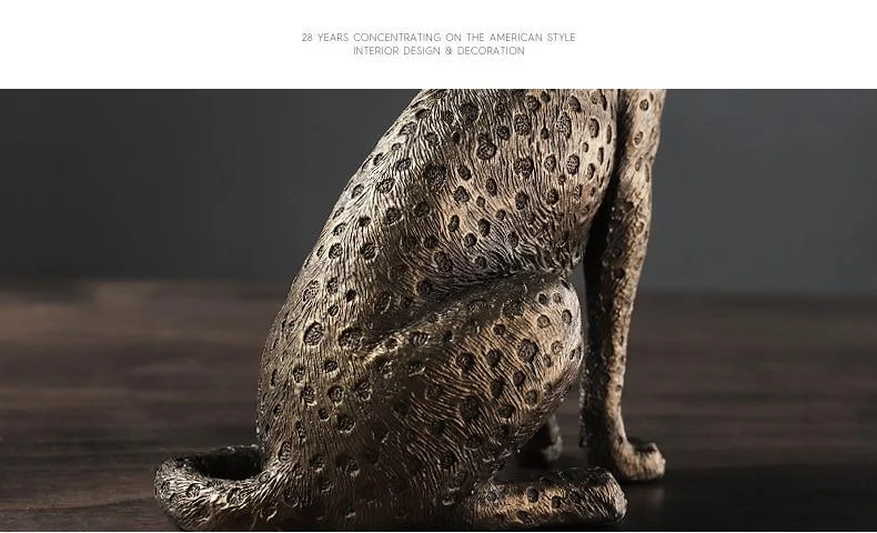 Home Decor - LeopardArt - African Leopard - Resin Sculpture -  - #tag1#