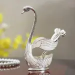 Home Decoration Swan Dessert Spoon Fork Tableware Set tag1