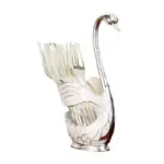 Home Decoration Swan Dessert Spoon Fork Tableware Set tag1