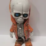 Home Fashion Halloween Skull Doll Resin Decorations tag1