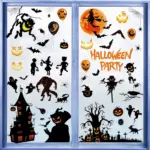 Home Fashion Printing Halloween Static Window Sticker tag1