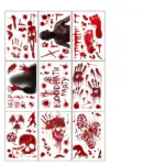 Home Fashion Printing Halloween Static Window Sticker tag1