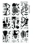 Home Fashion Printing Halloween Static Window Sticker tag1