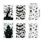 Home Fashion Printing Halloween Static Window Sticker tag1