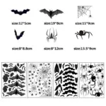 Home Fashion Printing Halloween Static Window Sticker tag1