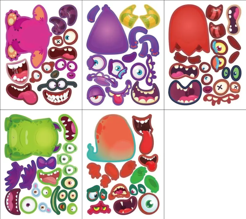 Home Fashion Printing Halloween Static Window Sticker tag1