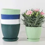 Home Garden Plant Pot With Tray tag1