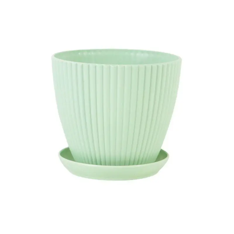 Home Garden Plant Pot With Tray tag1