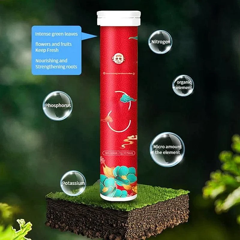 Home Gardening Universal Slow-Release Tablet Organic Fertilizer -  - #tag1#
