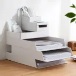 Home Office Multi layered Desk Organizer tag1