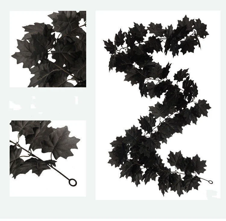 Home Wall Decoration Black Simulation Halloween Ornament -  - #tag1#