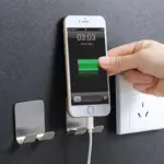 Homeko Adhesive Power Plug Wall Hooks