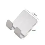 Homeko Adhesive Power Plug Wall Hooks