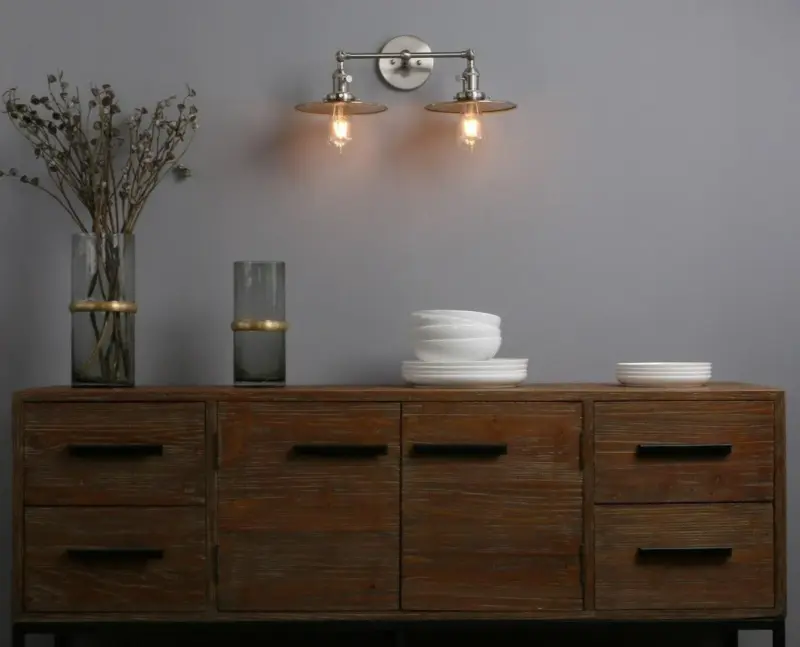 Homeko Bulb Olson Rustic Wall Sconce