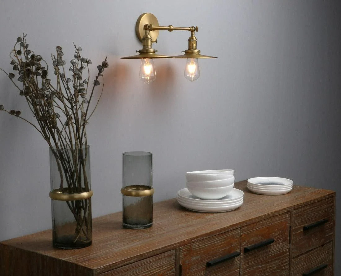 Homeko-Bulb Olson Rustic Wall Sconce -