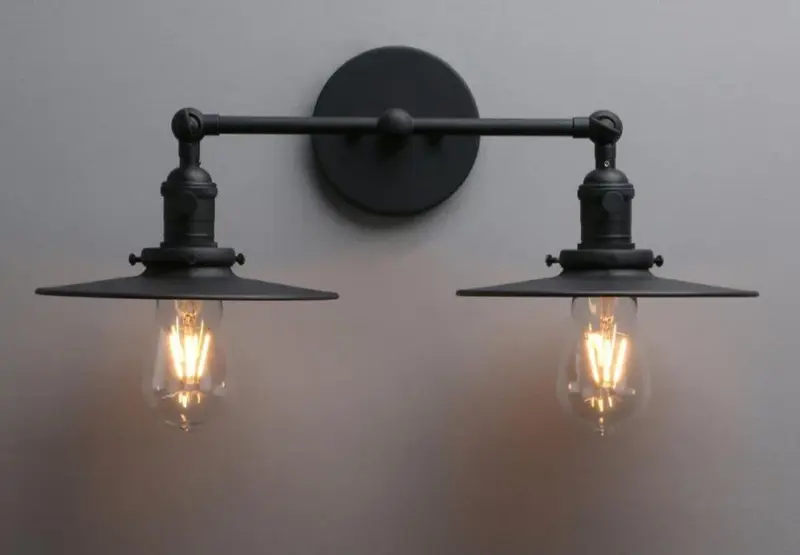 Homeko Bulb Olson Rustic Wall Sconce