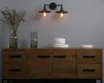 Homeko Bulb Olson Rustic Wall Sconce