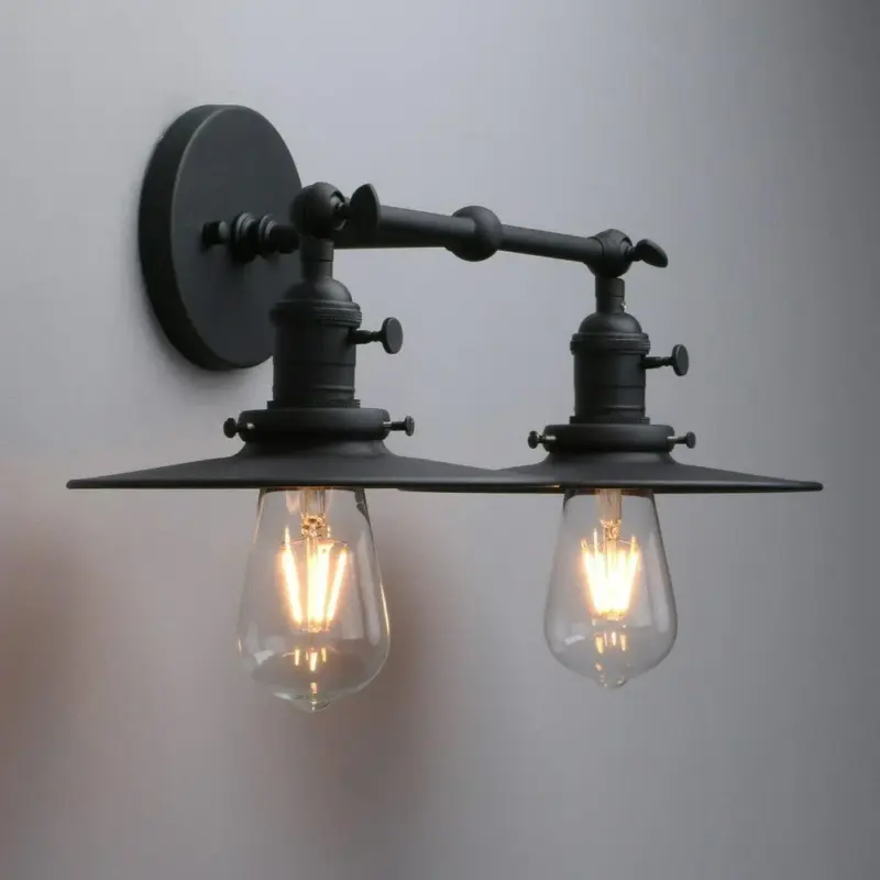 Homeko Bulb Olson Rustic Wall Sconce