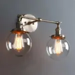 Homeko Bulb Radley Glass Globe Wall Sconce
