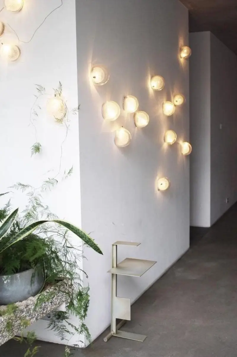 Homeko Clear Glass Wall Lamp