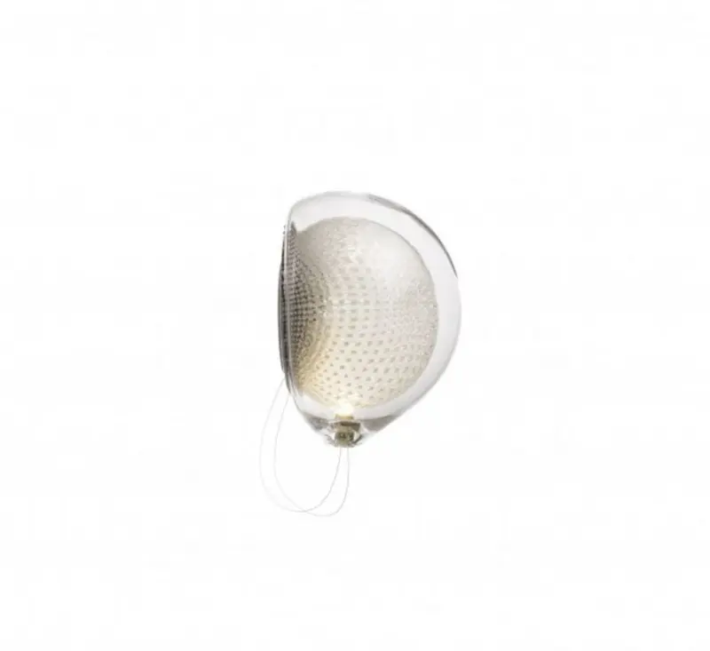 Homeko Clear Glass Wall Lamp