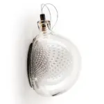 Homeko Clear Glass Wall Lamp