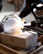 Homeko Clear Glass Wall Lamp