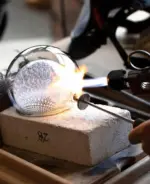 Homeko Clear Glass Wall Lamp