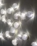 Homeko Clear Glass Wall Lamp