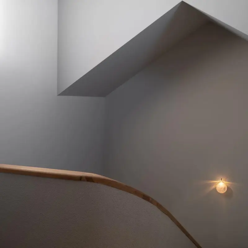 Homeko Clear Glass Wall Lamp