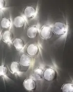 Homeko Clear Glass Wall Lamp