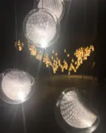 Homeko Clear Glass Wall Lamp