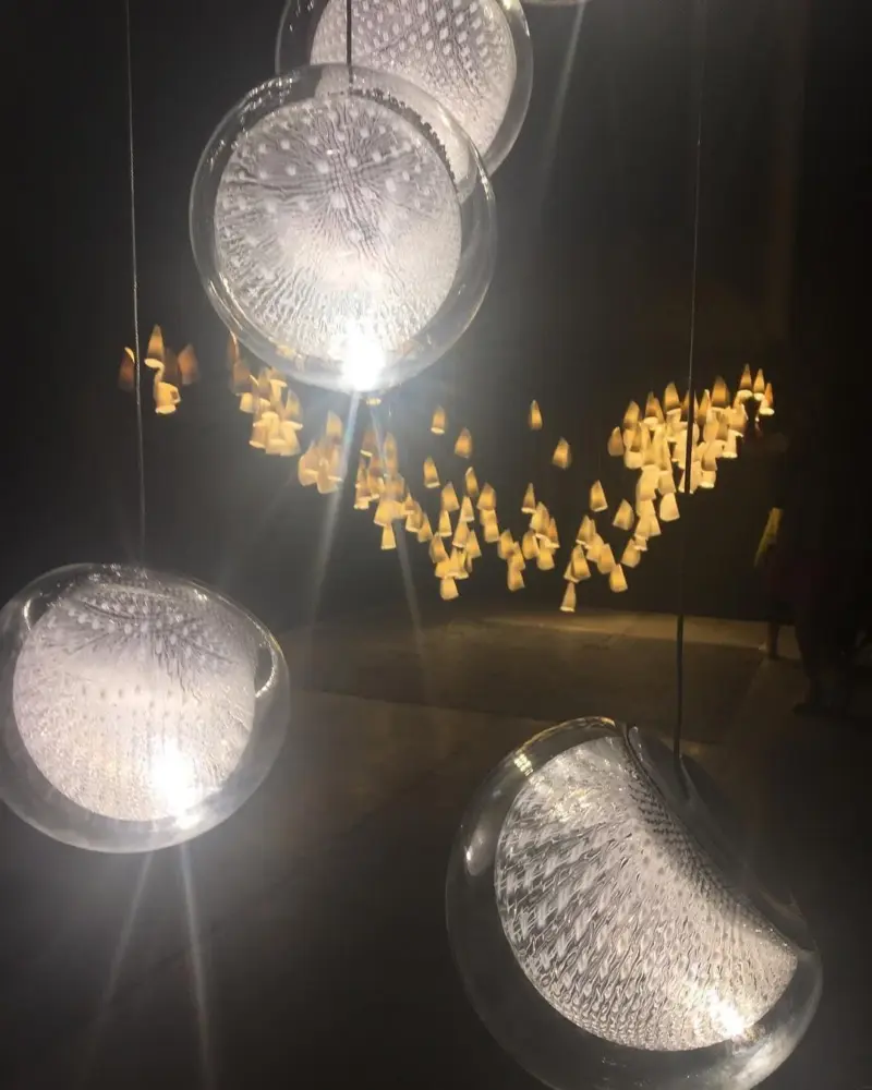 Homeko Clear Glass Wall Lamp