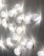 Homeko Clear Glass Wall Lamp