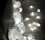 Homeko Clear Glass Wall Lamp