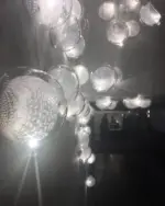 Homeko Clear Glass Wall Lamp