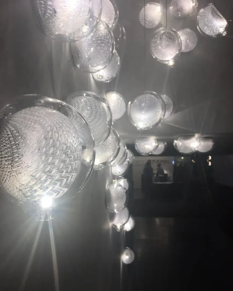 Homeko Clear Glass Wall Lamp