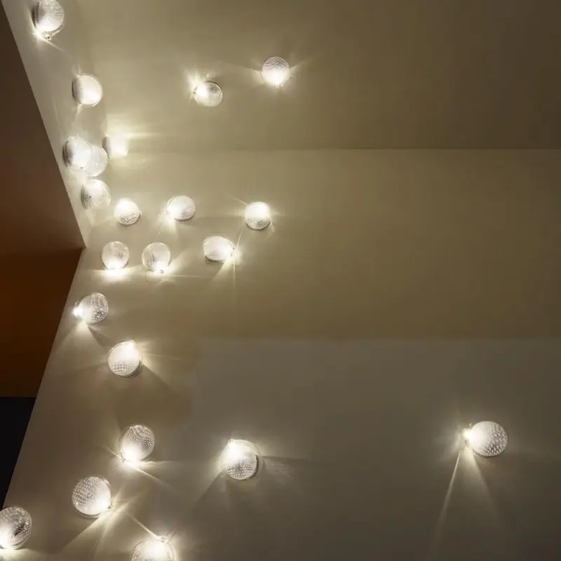 Homeko Clear Glass Wall Lamp
