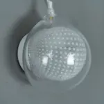 Homeko Clear Glass Wall Lamp