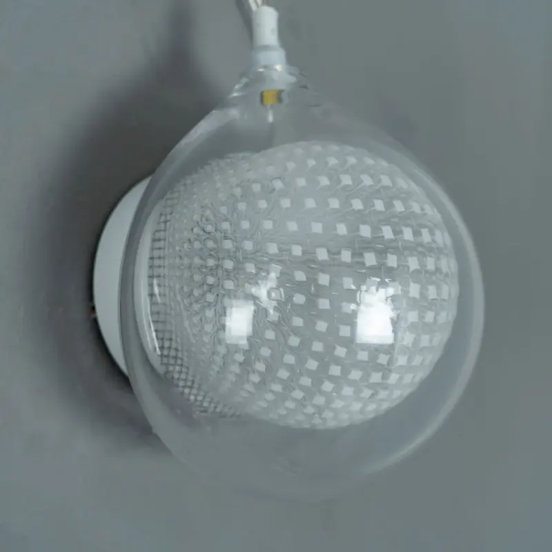 Homeko Clear Glass Wall Lamp