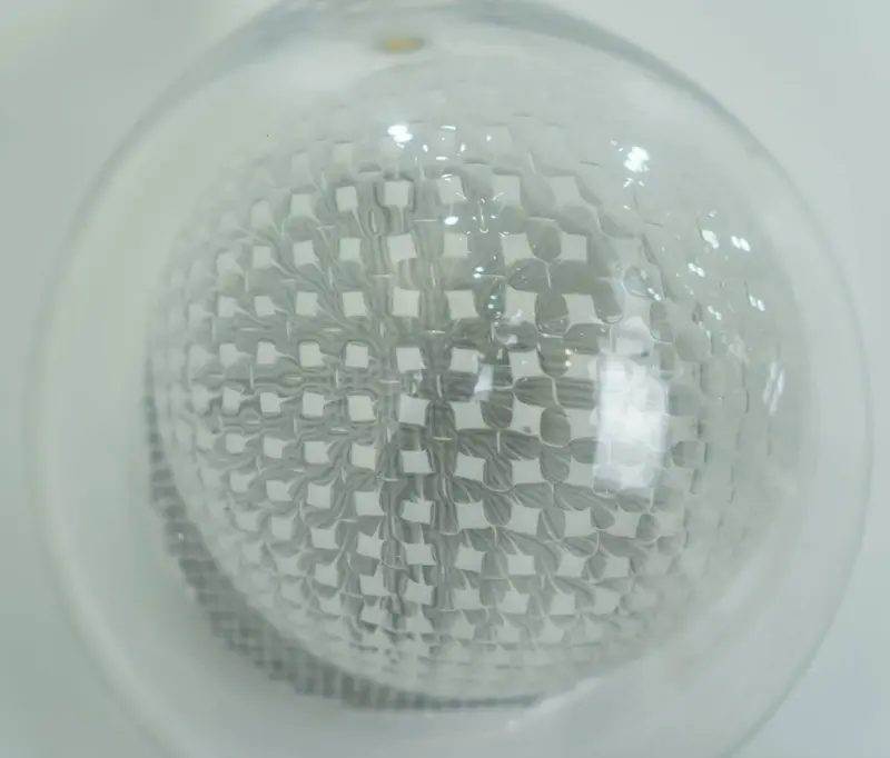 Homeko Clear Glass Wall Lamp