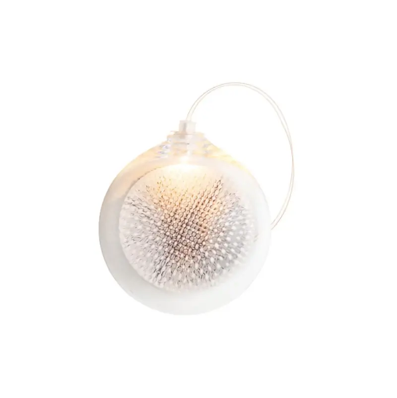 Homeko Clear Glass Wall Lamp