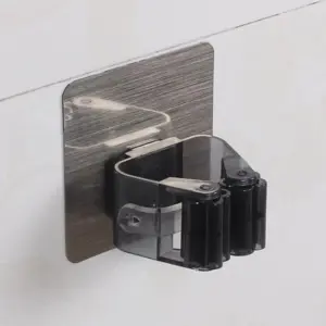 Homeko-Mounted Mop and Broom Storage Brackets