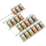 Homeko Tier Acrylic Spice Drawer Organizers