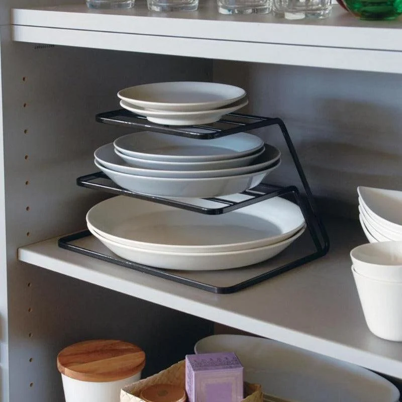 Homeko-Tiered Plate Dish Rack and Organizer -