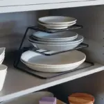 Homeko Tiered Plate Dish Rack and Organizer