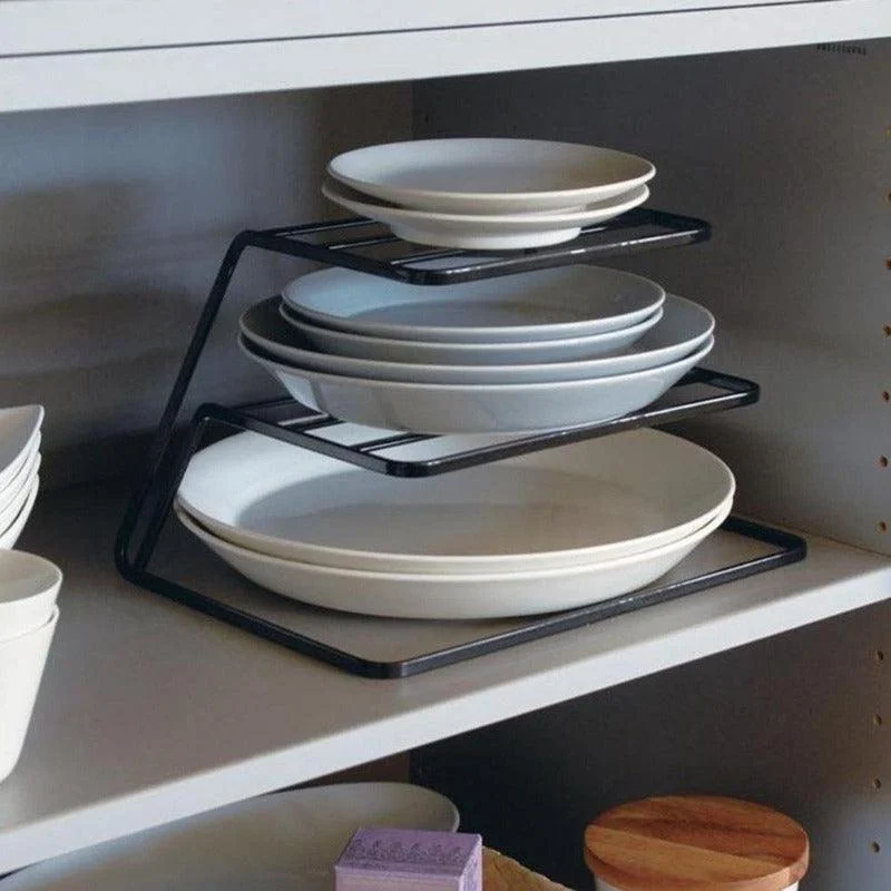 Homeko-Tiered Plate Dish Rack and Organizer -